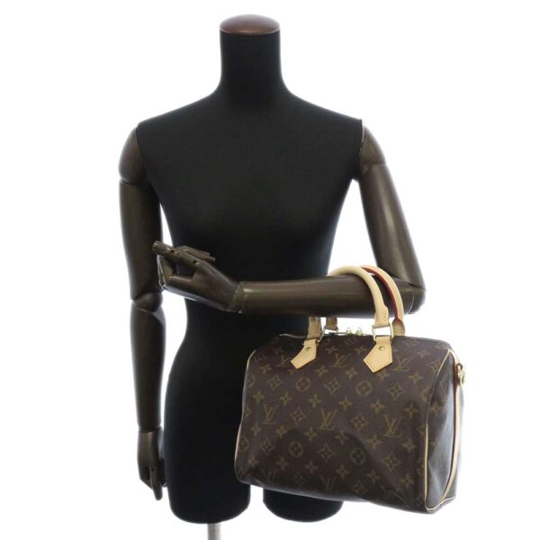 m41113 05 Louis Vuitton Speedy Bandouliere 25 Monogram 2way Brown