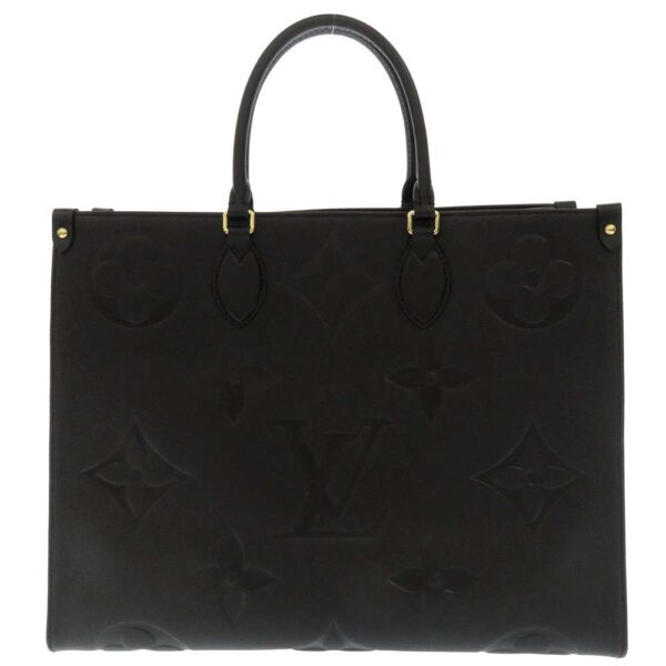 m44925 03 Louis Vuitton On the Go GM Empreinte Tote Bag 2way Black