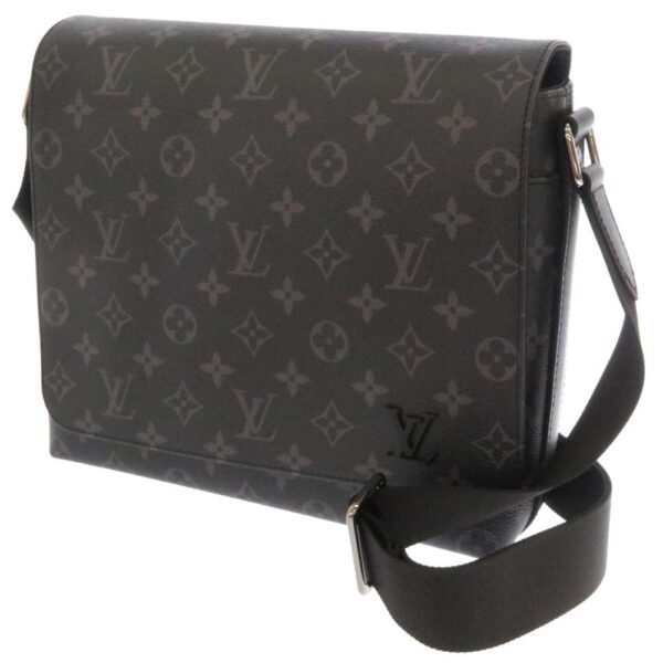 m45272 01 Louis Vuitton District PM Monogram Eclipse Shoulder Bag