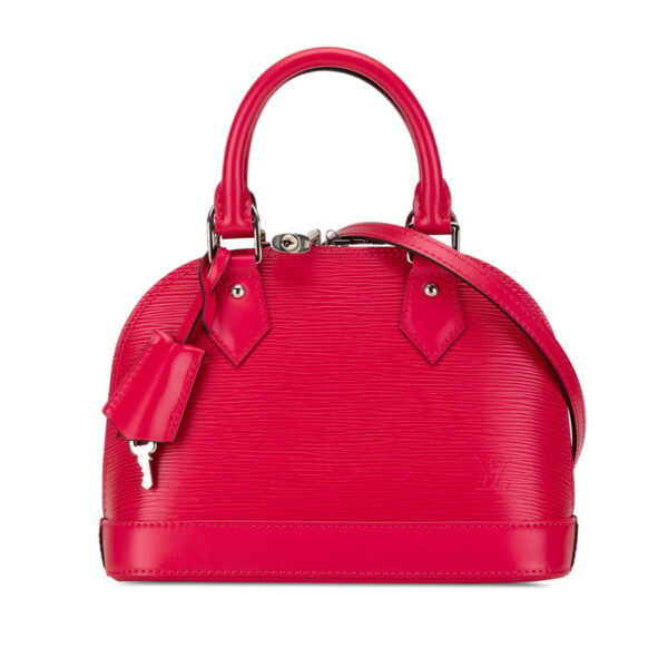 m4x56nnf0otge0bb 1 Louis Vuitton Epi Alma BB Handbag Hot Pink