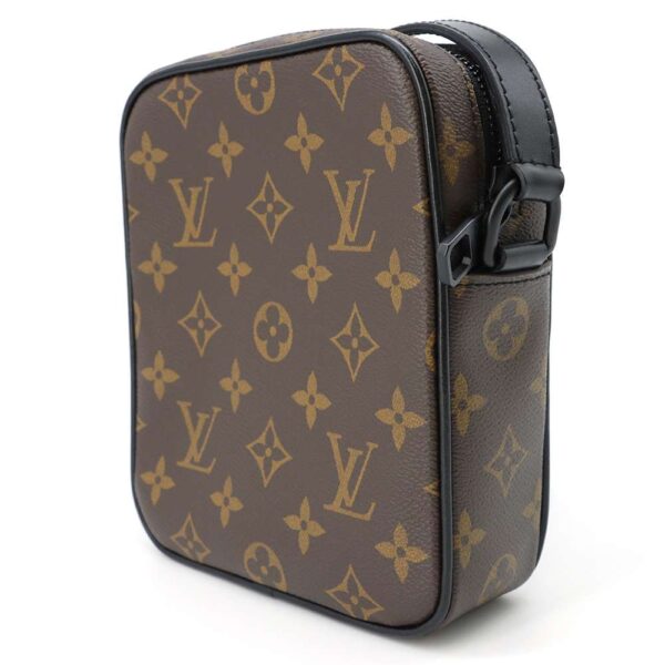 m69404 02 Louis Vuitton Christopher Wearable Wallet Macassar Bag Black