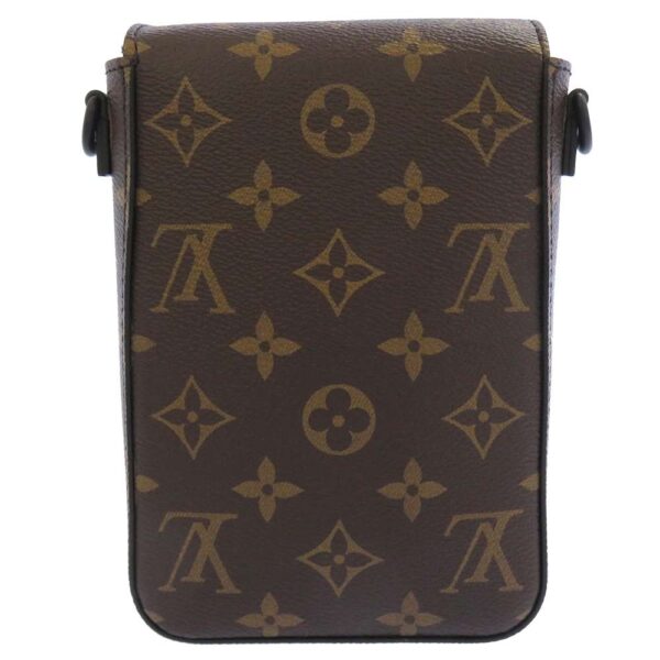 m81522 03 Louis Vuitton S Lock Vertical Wearable Wallet Monogram Macassar Shoulder Bag