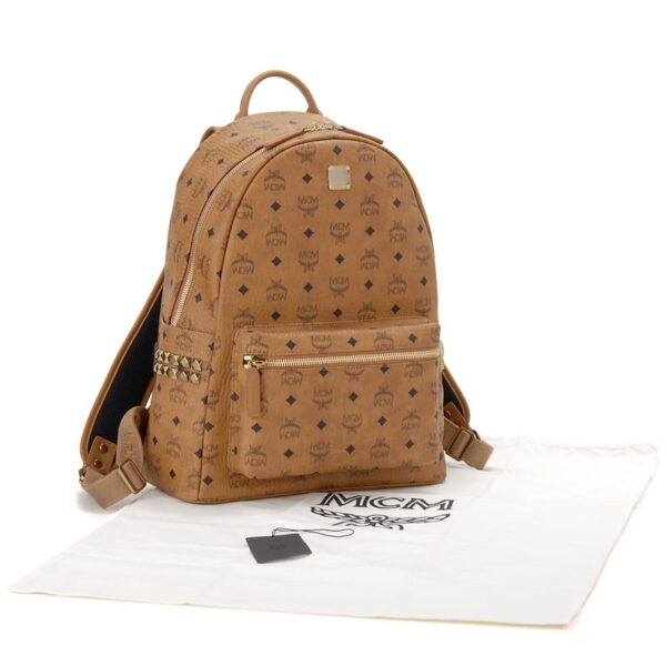 mcmmk6sve38co001 3 MCM Rucksack Cognac