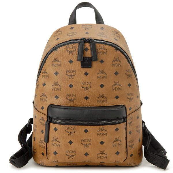 mcmmkcsve02 co MCM Rucksack Backpack Leather Cognac