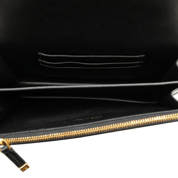 mg00vnj0yke1efdw 6 Dior Miss Caro Chain Mini Shoulder Bag Lambskin Black