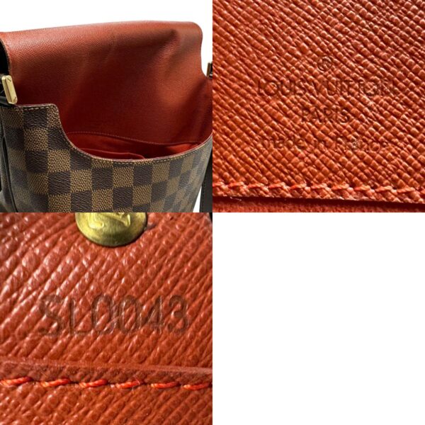 n0001 11 c Louis Vuitton Musette Damier Canvas Shoulder Bag Brown