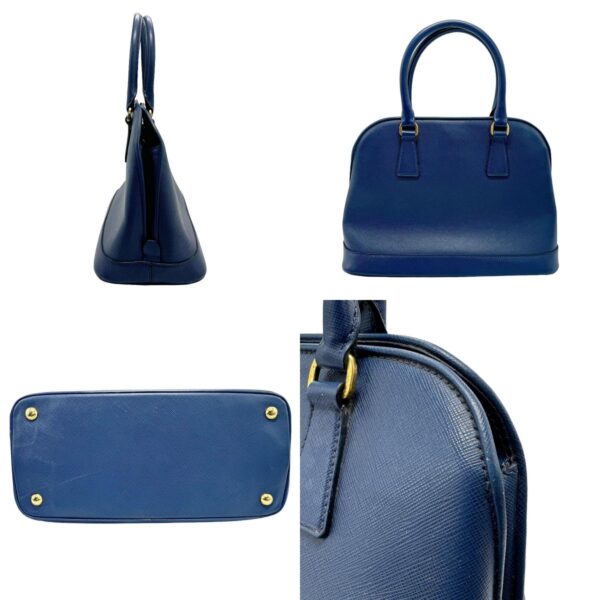 n0039 2 c Prada Shoulder Bag Leather Blue