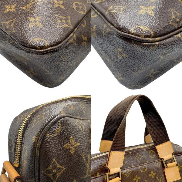 n0084 6 c Louis Vuitton Sac Bosphore Monogram Canvas Shoulder Bag Brown