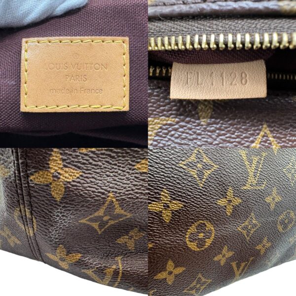 n0102 14 c Louis Vuitton Jena PM Monogram Canvas Shoulder Bag Brown