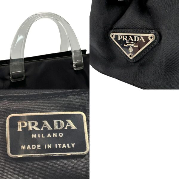 n0117 11 c Prada Handbag Nylon Black