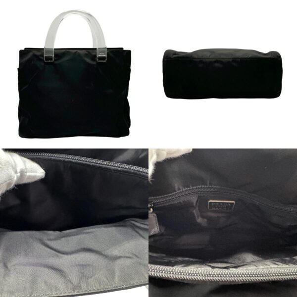 n0117 3 c Prada Handbag Nylon Black