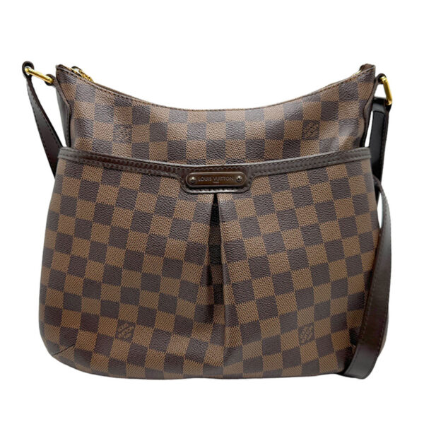 n0141 1 Louis Vuitton Bloomsbury PM Damier Canvas Shoulder Bag Brown