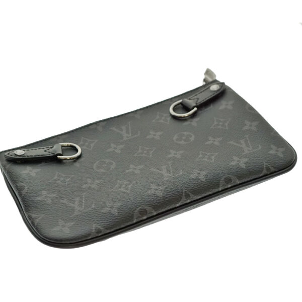 n20 6921 10 Louis Vuitton Trio Messenger Bag Monogram Eclipse Black Gray