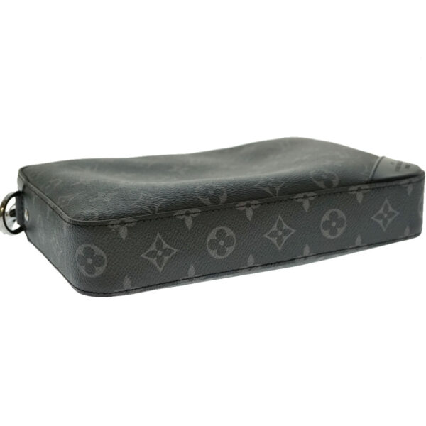 n20 6921 5 Louis Vuitton Trio Messenger Bag Monogram Eclipse Black Gray