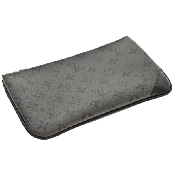 n20 6921 9 Louis Vuitton Trio Messenger Bag Monogram Eclipse Black Gray