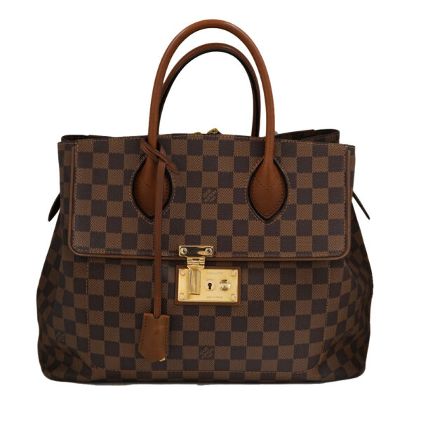 n21 7123 1 Louis Vuitton Ascot Damier Ebene Handbag