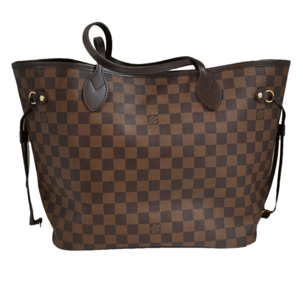 n21 7140 1 Louis Vuitton Neverfull MM Tote Bag Canvas Brown