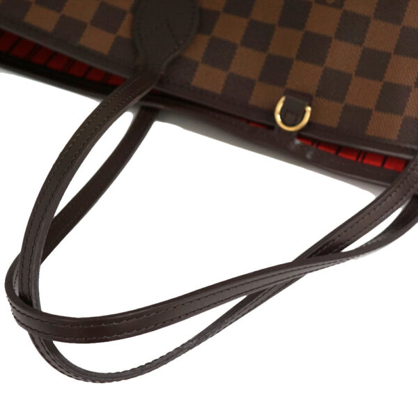 n21 7140 12 Louis Vuitton Neverfull MM Tote Bag Canvas Brown