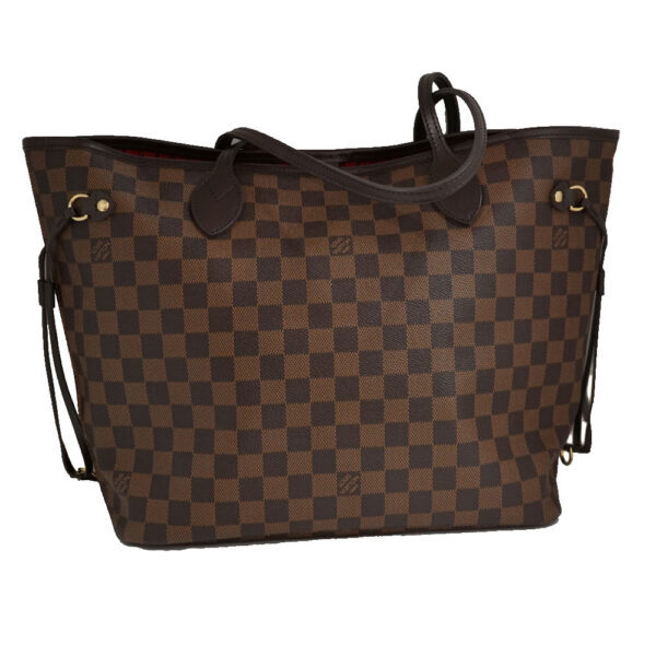 n21 7140 4 Louis Vuitton Neverfull MM Tote Bag Canvas Brown