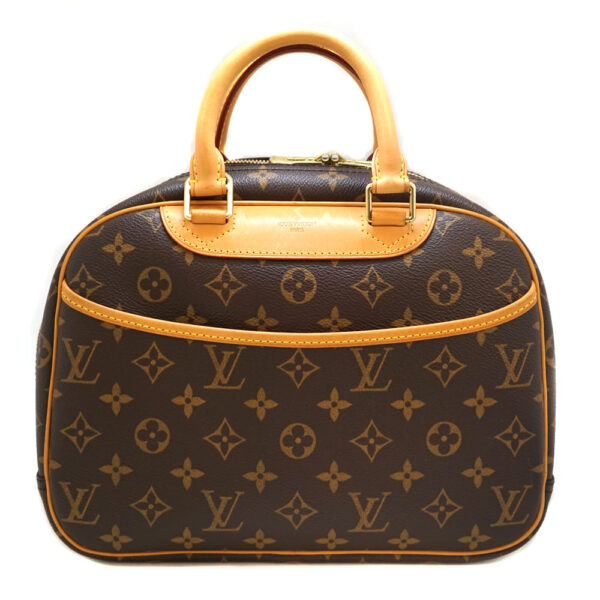 n21 7779 1 Louis Vuitton Trouville Handbag Canvas Brown