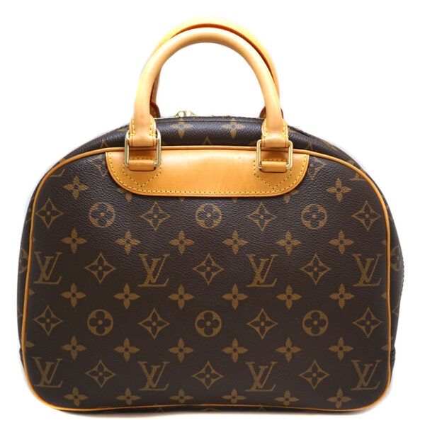 n21 7779 2 Louis Vuitton Trouville Handbag Canvas Brown