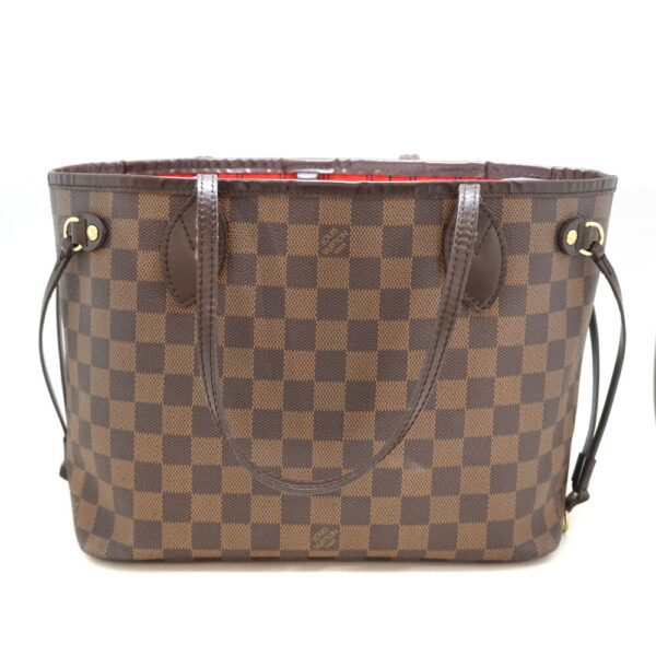 n21 8753 1 Louis Vuitton Neverfull PM Tote Bag Canvas Brown