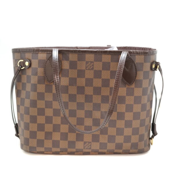 n21 8753 3 Louis Vuitton Neverfull PM Tote Bag Canvas Brown