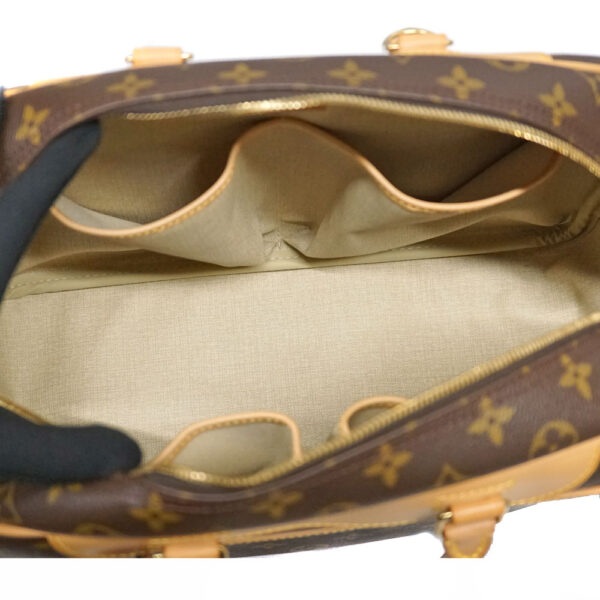 n21 8960 10 Louis Vuitton Deauville Monogram Bowling Vanity Bag