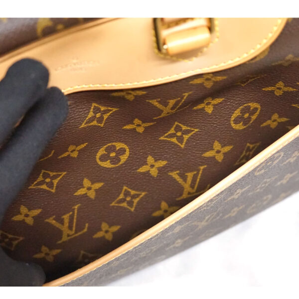 n21 8960 9 Louis Vuitton Deauville Monogram Bowling Vanity Bag