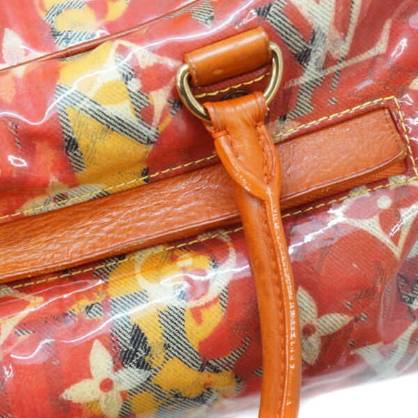 n21 8994 10 Louis Vuitton Weekender PM Bag Canvas Orange