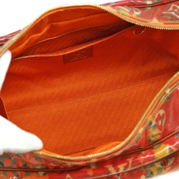 n21 8994 12 Louis Vuitton Weekender PM Bag Canvas Orange