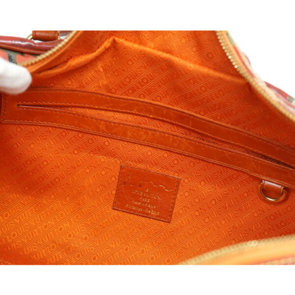 n21 8994 13 Louis Vuitton Weekender PM Bag Canvas Orange