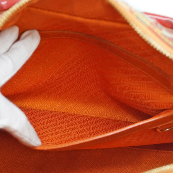 n21 8994 14 Louis Vuitton Weekender PM Bag Canvas Orange