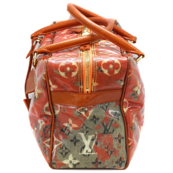 n21 8994 2 Louis Vuitton Weekender PM Bag Canvas Orange