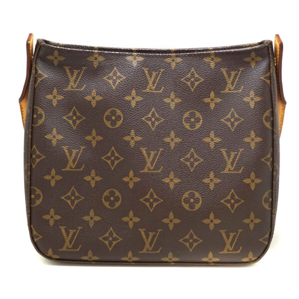 n21 9012 1 Louis Vuitton Looping MM Shoulder Bag Canvas Brown