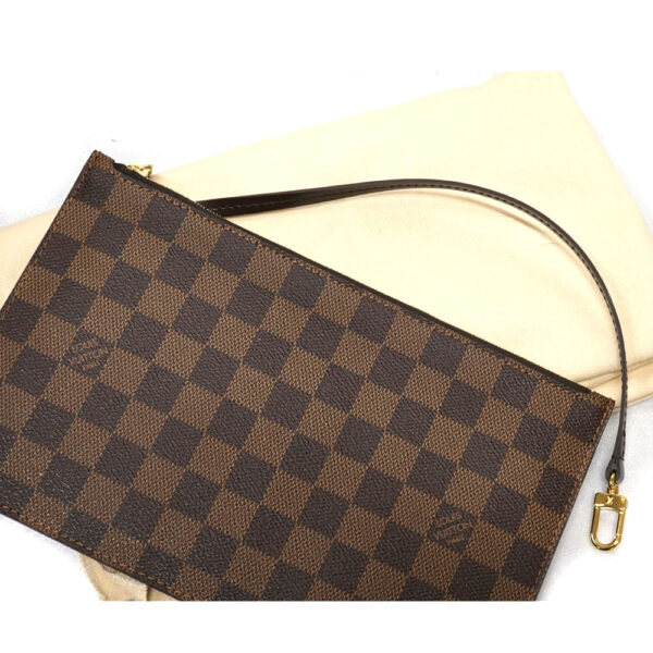 n21 9100 12 Louis Vuitton Neverfull MM Damier Ebene Tote Bag