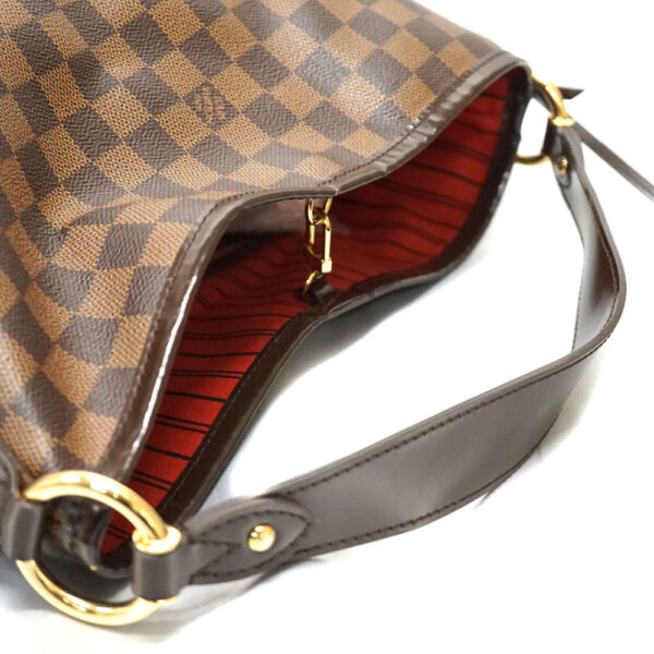 n21 9101 6 Louis Vuitton Delightful PM Tote Bag Canvas Brown