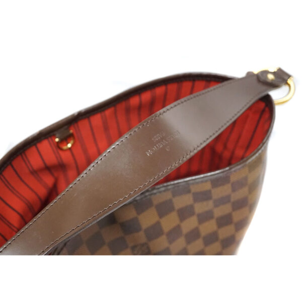 n21 9101 8 Louis Vuitton Delightful PM Tote Bag Canvas Brown