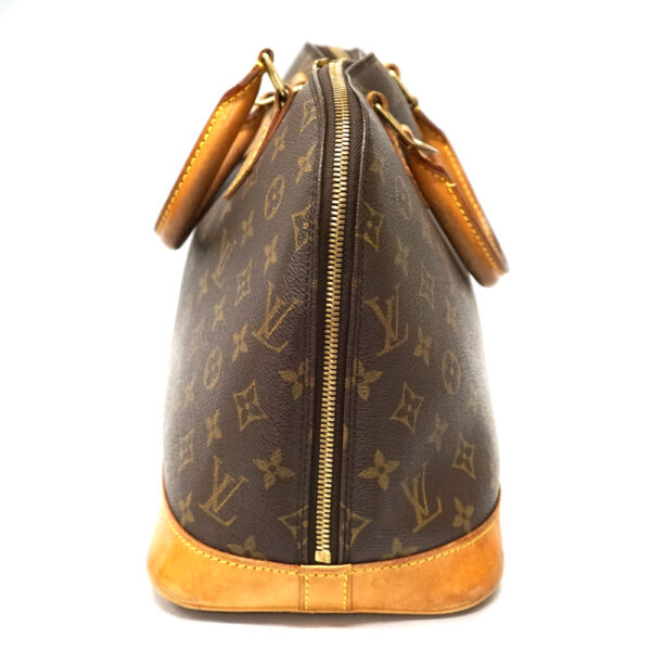 n21 9147 2 Louis Vuitton Alma Handbag Canvas Brown