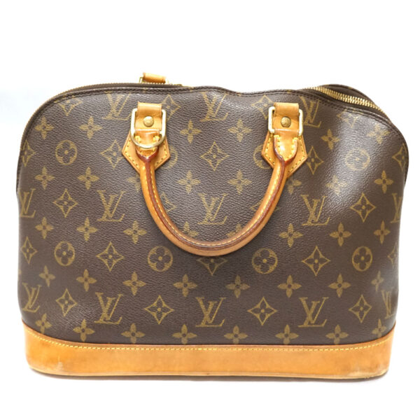 n21 9147 3 Louis Vuitton Alma Handbag Canvas Brown