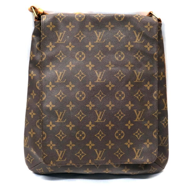 n22 520 1 Louis Vuitton Musette Shoulder Bag Monogram Canvas Brown