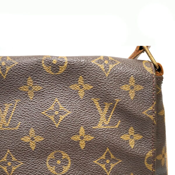 n22 520 5 Louis Vuitton Musette Shoulder Bag Monogram Canvas Brown