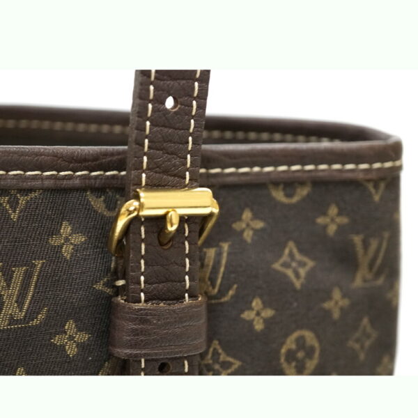 n22 523 7 Louis Vuitton Bucket PM Tote Bag Monogram Mini Brown