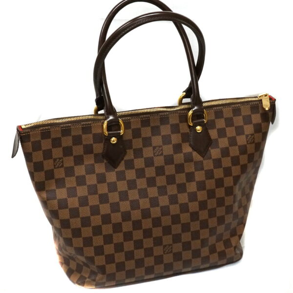 n22 636 1 Louis Vuitton Saleya MM Handbag Canvas Brown