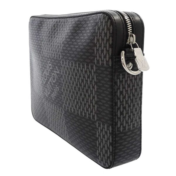 n50017 02 Louis Vuitton 3D Trio Messenger Damier Graphite Shoulder Bag