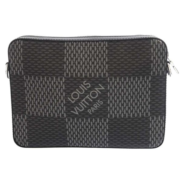 n50017 03 Louis Vuitton 3D Trio Messenger Damier Graphite Shoulder Bag