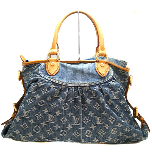 neo2 Louis Vuitton Neo Cabby MM Handbag Monogram Denim