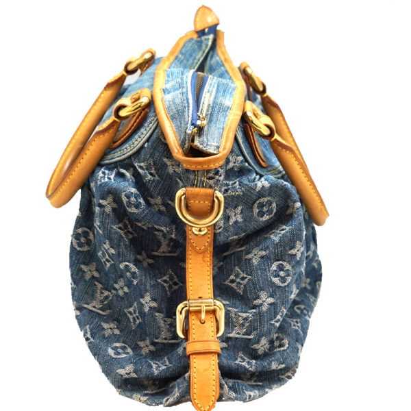 neo3 Louis Vuitton Neo Cabby MM Handbag Monogram Denim