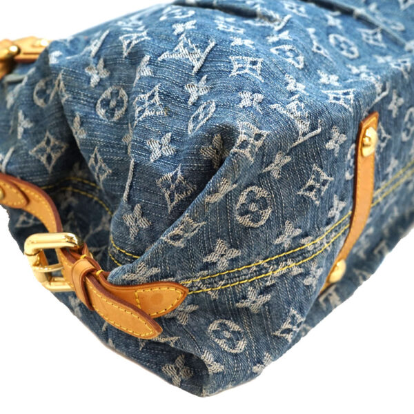 neo6 Louis Vuitton Neo Cabby MM Handbag Monogram Denim