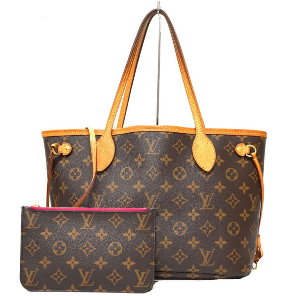 nev1 Louis Vuitton Neverfull PM Tote Bag Monogram Canvas